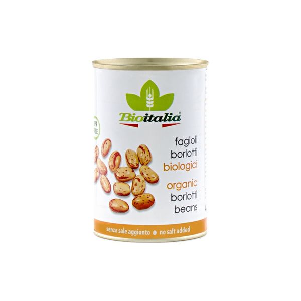 Boiled borlotti beans from 이탈리아 supplied by BIOITALIA SRL SOCIETA' BENEFIT - Organic 기타 콩류