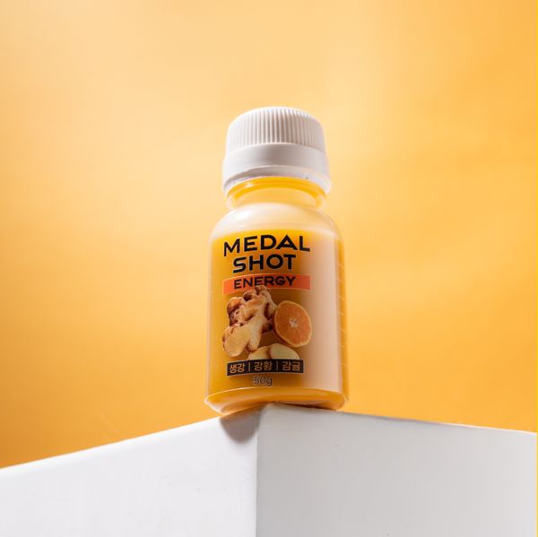 Citrus Ginger Tumeric Shot (50ml) from South Korea supplied by 주식회사 귤메달 농업회사법인 - Extract Value Added Ginger