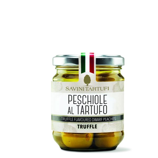 Summer Truffle-Flavoured Dwarf Peaches from 이탈리아 supplied by Savini Tartufi Srl - Summer Truffle (=Tuber aestivum) 트러플 가공품