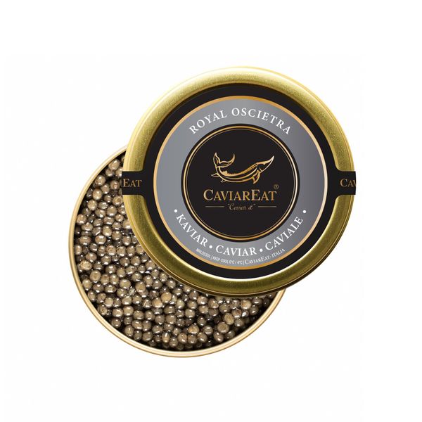 Caviar Royal Oscietra from 이탈리아 supplied by Truffleat - Farmed (=Captive Bred=Cultured) 캐비아