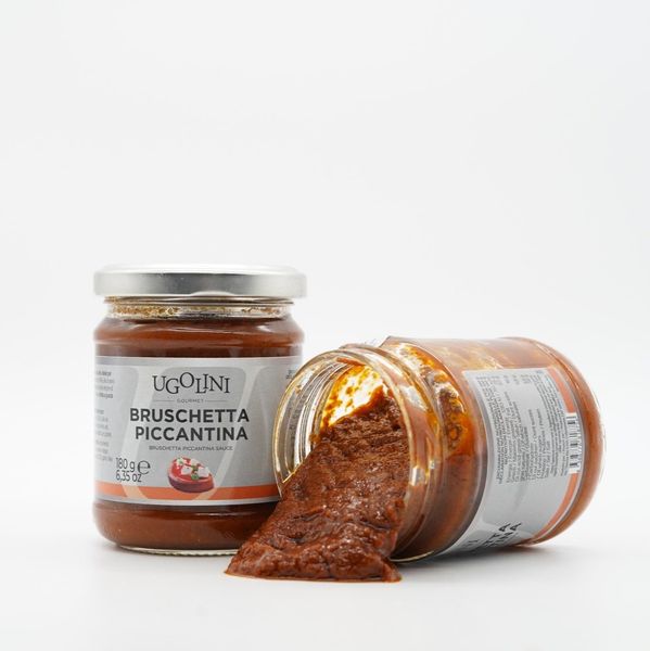 Spicy Bruschetta, Spicy Tomato Sauce, Gluten-free 180 gr from 이탈리아 supplied by Truffleat - 핫소스