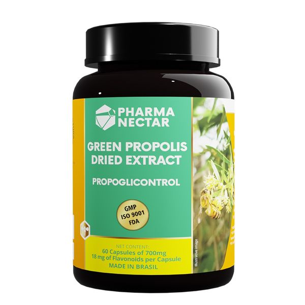 PROPOGLICONTROL GREEN PROPOLIS DRIED EXTRACT 700 mg from 브라질 supplied by Pharmanectar - High Quality 프로폴리스