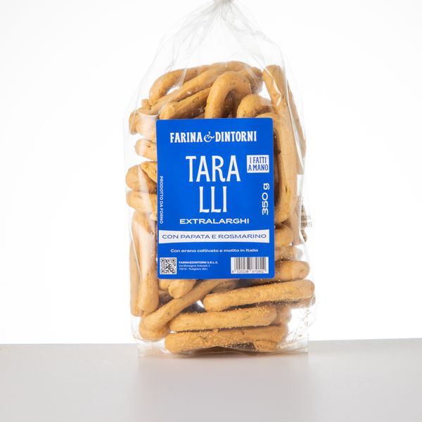 Extra Wide Taralli with Potato and Rosemary from 이탈리아 supplied by Farina e Dintorni srls - 베이커리 및 빵류