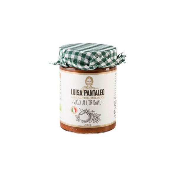 Luisa Pantaleo Organic Oregano Sauce, Made in Italy from 이탈리아 supplied by Pantaleo Agricoltura - 빨간색 토마토소스