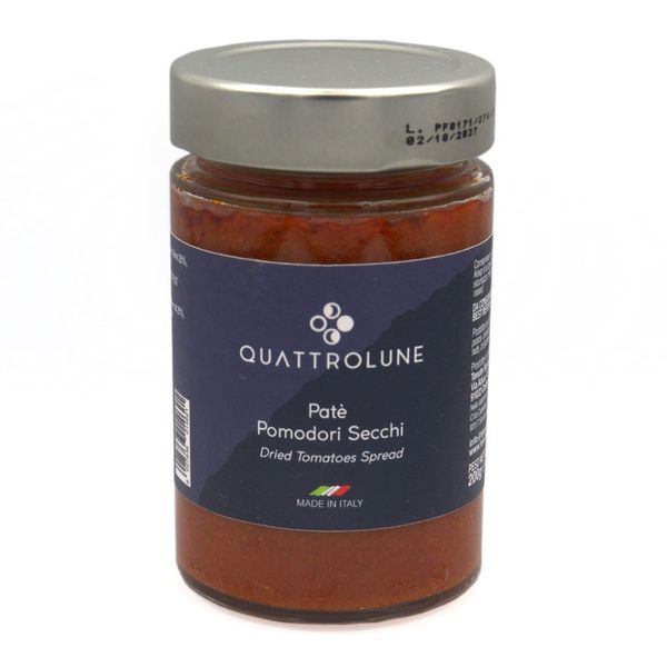 Quattrolune Dried Tomato Patè from 이탈리아 supplied by TENUTE SCATURRO SOC. SEMPL. AGR. - Preserved 파테