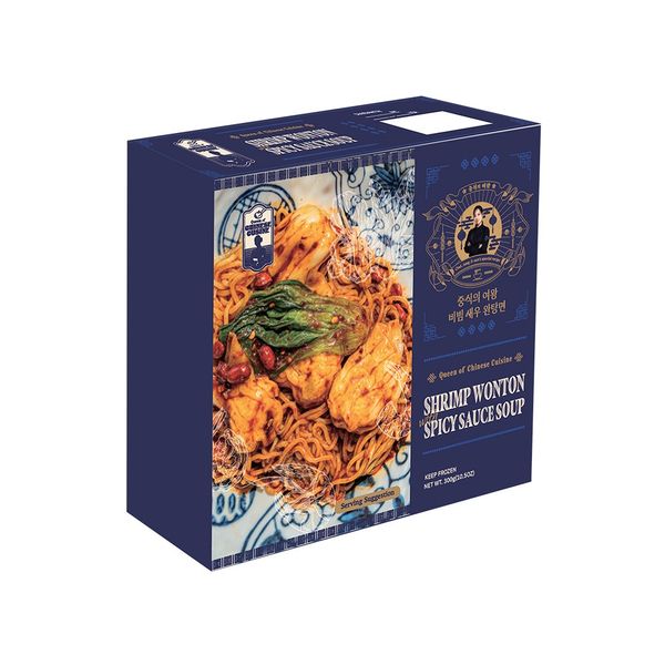 Shrimp wonton with spicy sauce soup from 대한민국 supplied by WE'D LIKE CO., LTD. - Instant 국수