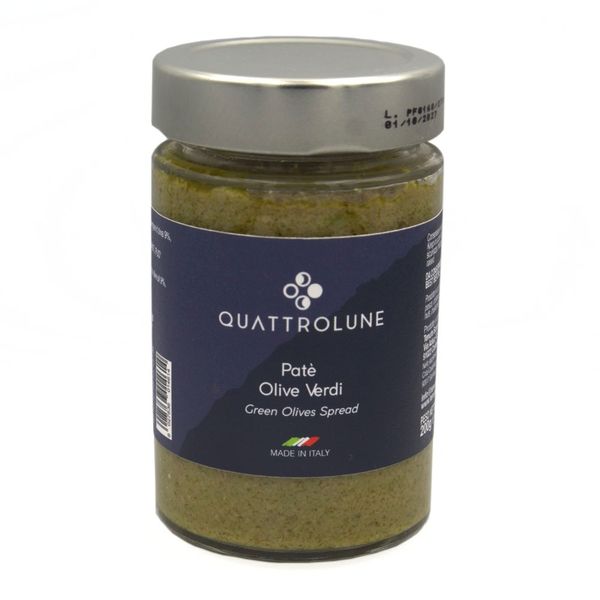 Quattrolune Green Olives Patè from 이탈리아 supplied by TENUTE SCATURRO SOC. SEMPL. AGR. - Preserved 파테