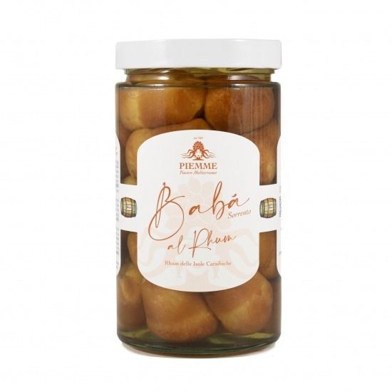 BABA SORRENTO IN RHUM SYRUP - 600gr from Italy supplied by Piemme - Other Products