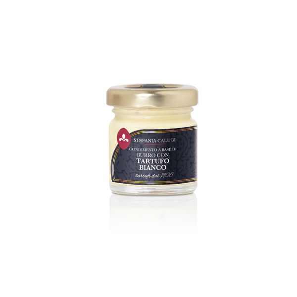 BUTTER CONDIMENT WITH WHITE TRUFFLE from 이탈리아 supplied by Stefania Calugi Tartufi - 우유버터