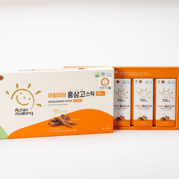 Achimmadang Ginseng Tea from 대한민국 supplied by Geumsanmall Co., Ltd - Asian Ginseng (=Chinese Ginseng=Korean Ginseng=Panax ginseng) 인삼