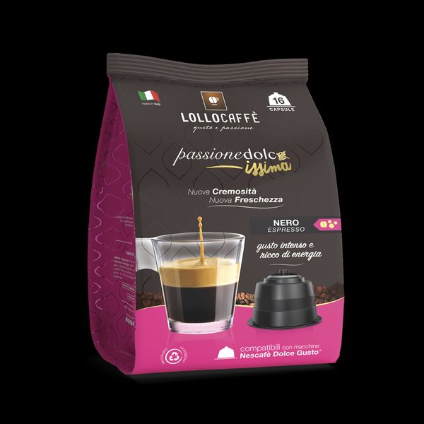 Lollo caffe Dolcissima capsules from 이탈리아 supplied by Dical srl - Espresso 커피 음료