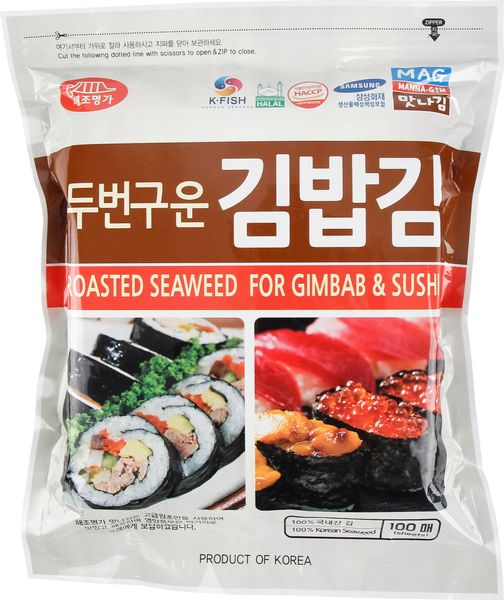 Manna Roasted Seaweed from South Korea supplied by MANNA FOOD CO.,LTD - Seasoned - Marinated Laver