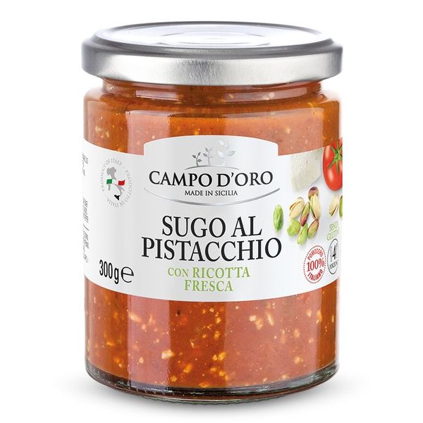 Pistachio Sauce from 이탈리아 supplied by CAMPO D'ORO SRL - 토마토소스
