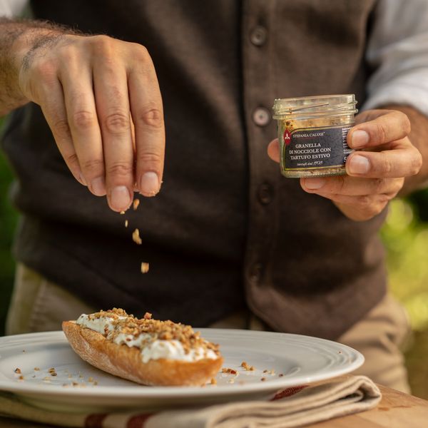 GRAIN HAZELNUT WITH SUMMER TRUFFLE from 이탈리아 supplied by Stefania Calugi Tartufi - 견과 스낵