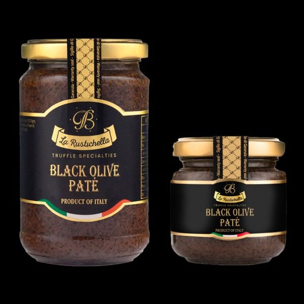 Black Olive Sauce (Patè) from 이탈리아 supplied by LA RUSTICHELLA WORLD WIDE SRL - Large 올리브