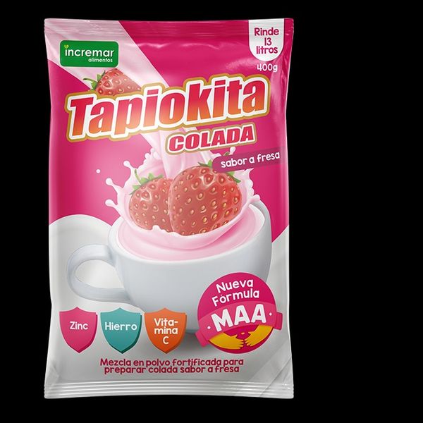 Tapiokita – Strawberry Colada (400g) from 에콰도르 supplied by Incremar CIA. LTDA. - 인스턴트 분말 음료