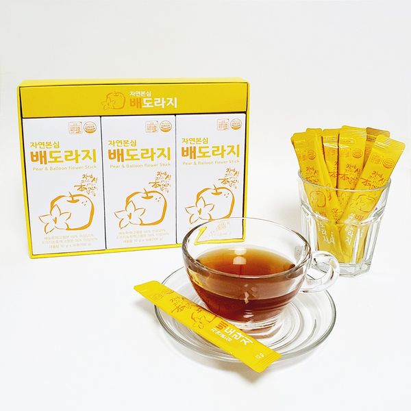 Gian Bonsim Pear and Balloon Flower Stick from 대한민국 supplied by Jinsan Science Co., Ltd - 인삼주스