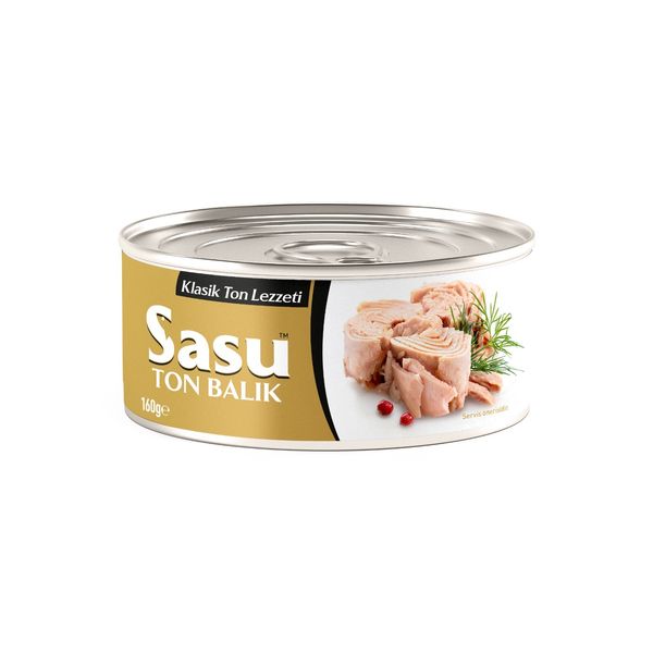 Canned tuna in sunflower oil from 튀르키예 supplied by sasu su ürünleri A.Ş - 통조림 참치 통조림