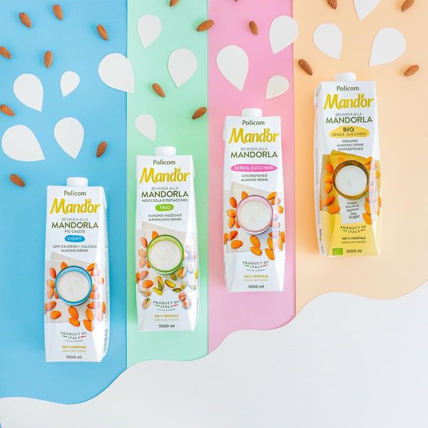 MAND'OR - plant based drinks from 이탈리아 supplied by POLI.COM SRL - Off-white 아몬드 우유