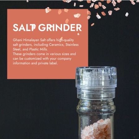 Glass Grinder from 파키스탄 supplied by Ghani Mines Pvt Ltd - Natural Products 소금
