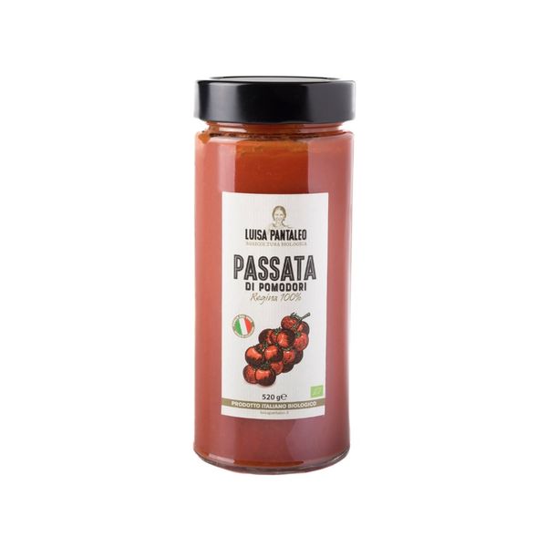 Luisa Pantaleo Organic Regina Tomato Puree, made in Italy from 이탈리아 supplied by Pantaleo Agricoltura - 빨간색 토마토소스