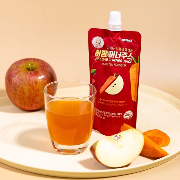 HEEBAB X Inner Juice (Apple Carrot ) from 대한민국 supplied by WE'D LIKE CO., LTD. - Carton Box (3kg) (=Cardboard Box) 사과주스