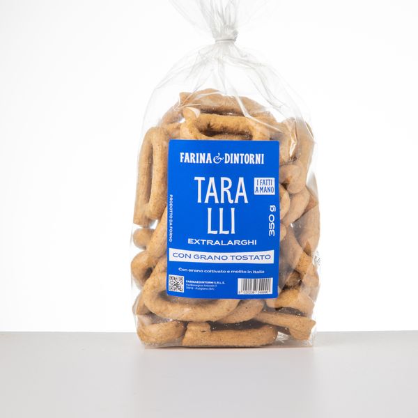 Extra Wide Taralli with Toasted Wheat from 이탈리아 supplied by Farina e Dintorni srls - 베이커리 및 빵류