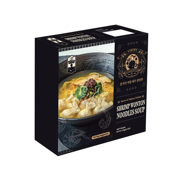 Shrimp wonton with spicy sauce soup from 대한민국 supplied by WE'D LIKE CO., LTD. - Instant 국수