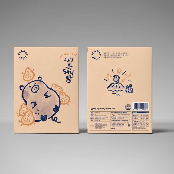 Doreumeong Piggy Bread -chocolate from 대한민국 supplied by ECOJFOOD CO.,Ltd - Brown Bread 베이커리 및 빵류