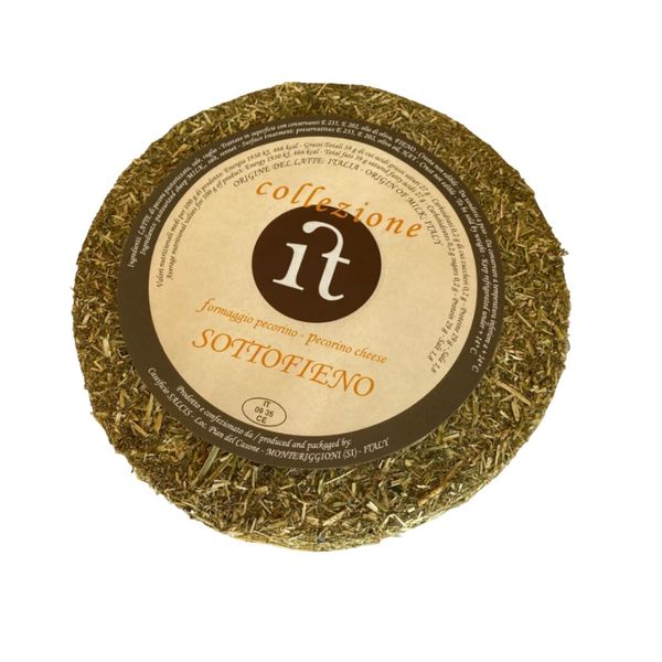 Pecorino Sottofieno Collezione from Italy supplied by Consorzio Gourm.it - Round Pecorino Cheese