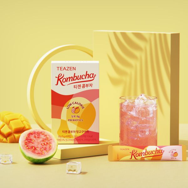 Kombucha Mango Guava 10ST from 대한민국 supplied by TEAZEN INC. - 과일차