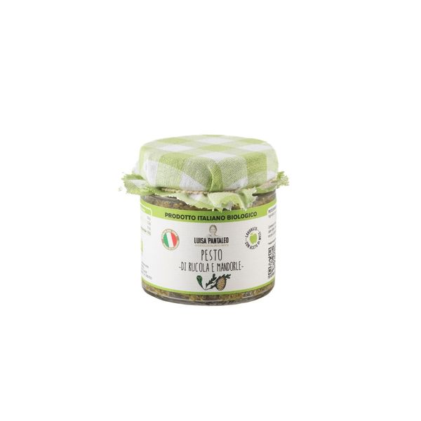 Luisa Pantaleo Organic Arugula and Almond Pesto, Made in Italy from 이탈리아 supplied by Pantaleo Agricoltura - Field 루콜라