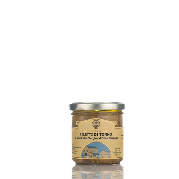 Principe di Gerace® Tuna Fillets in Extra Virgin Olive Oil, 100% Product of Italy from 이탈리아 supplied by Mediterranea Foods - Preserved - in Olive Oil 참치 통조림