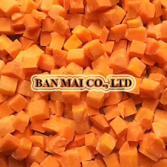 IQF FROZEN CARROT from 베트남 supplied by Ban Mai Co., Ltd - 냉동 당근