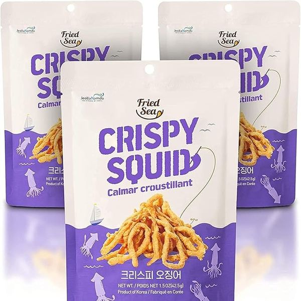 Crispy Squid from 대한민국 supplied by ARAWOOM CO.,LTD - Premium Quality 수산물 스낵