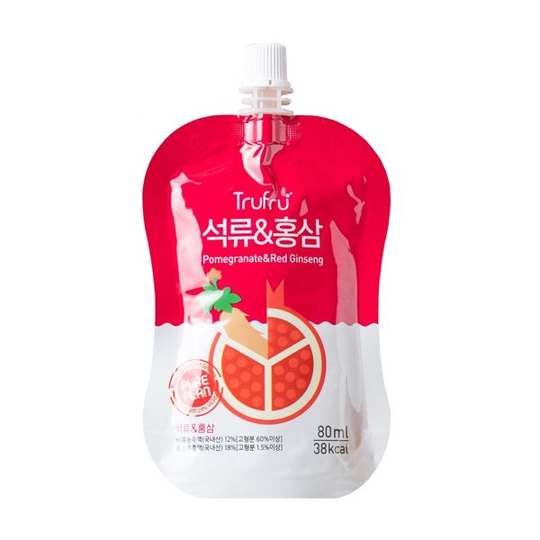 Trufru Pomegranate & Red ginseng from 대한민국 supplied by PBW COOP(Pure Bright and Warm Cooperative) - 석류주스
