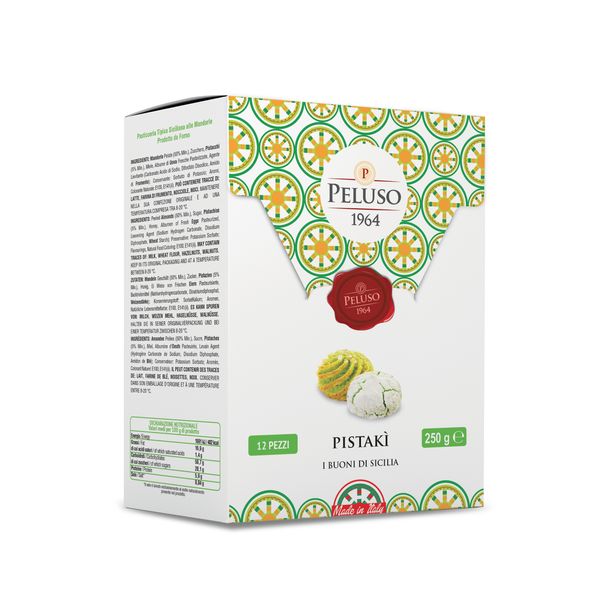 PISTAKI' ALMOND AND PISTACHIO BISCUITS from 이탈리아 supplied by Dolci Peluso srl - High Quality 쿠키