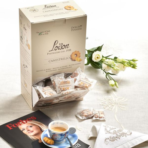 Biscotti Canestrello SING 200 PZ DISPENSER from 이탈리아 supplied by Dolciaria A. Loison - High Quality 쿠키