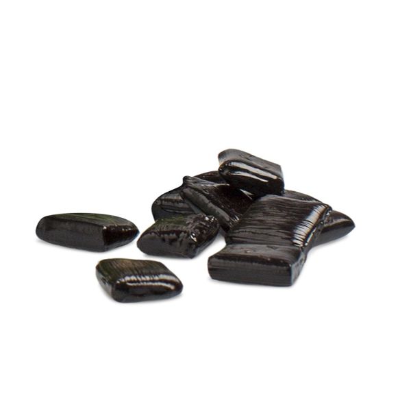 Favette alle Clementine - Clementine Flavored Licorice from 이탈리아 supplied by Amarelli Fabbrica di Liquirizia SRL - 검정색 캔디