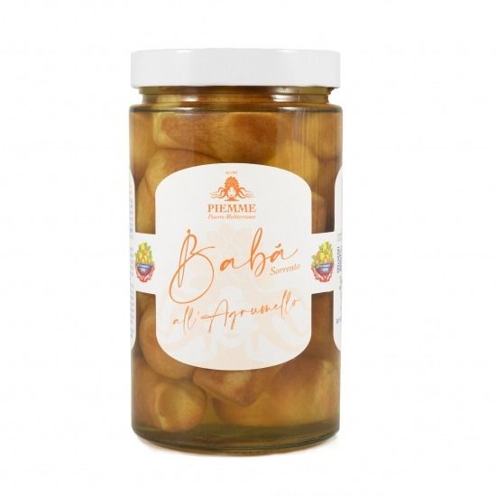 BABA SORRENTO IN CITRUS SYRUP - 600gr from Italy supplied by Piemme - Other Products
