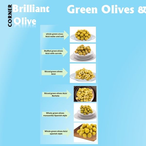 Olives Green and Black from 이집트 supplied by DC Atlantic Limited - 기타 과일 가공품