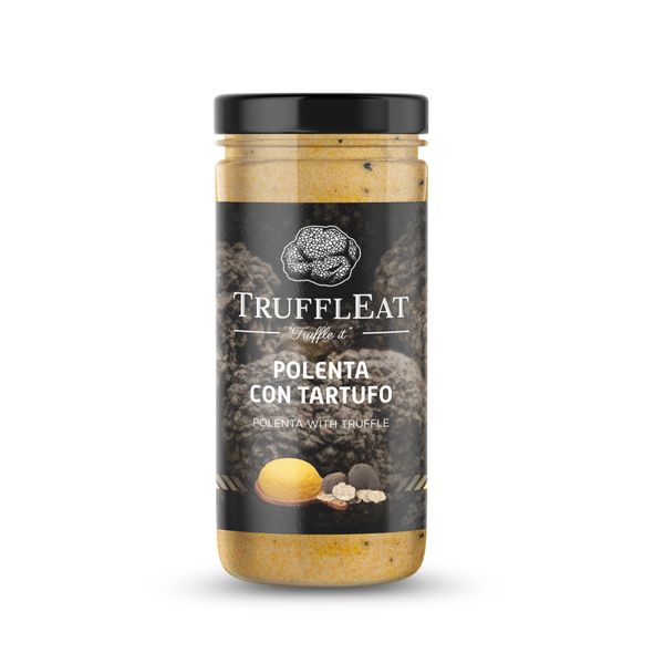 Polenta with black summer truffle 350 gr from Italy supplied by Truffleat - Maize (Corn) Flour