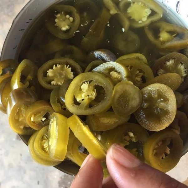 sliced green jalapeno pepper from 이집트 supplied by TWO BROTHER COMPANY FOR OLIVES - Long 통조림 또는 병에 든 할라피뇨
