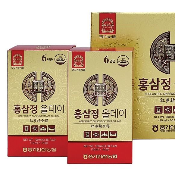 Korea Red Ginseng Extract All Day from South Korea supplied by Punggi Ginseng Cooperative Association - Ginseng