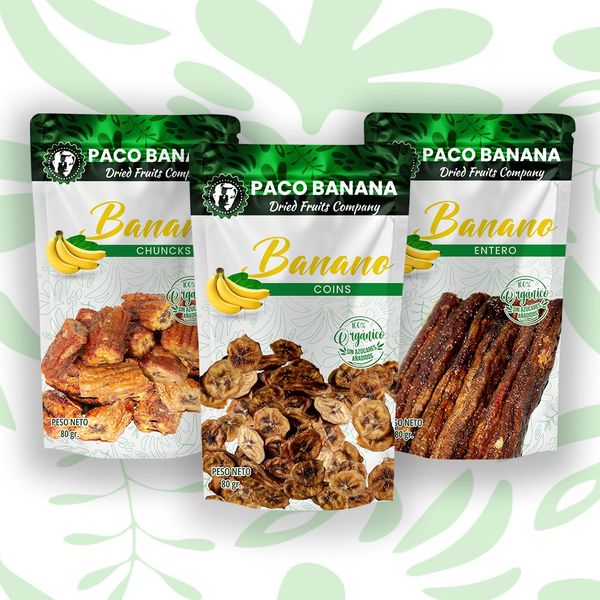 Dried bananas organic from 에콰도르 supplied by PACOBANANA S. A. - Dried 말린 바나나