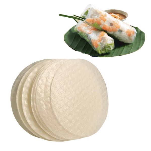 Vietnam rice paper for spring roll wrapped gluten free with customized packaging from 베트남 supplied by SAFIMEX JOINT STOCK COMPANY - Thin 쌀