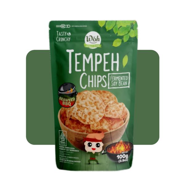 Tempeh Chips – Seaweed BBQ Flavor from Indonesia supplied by Indo Tasty Nusantara - Excellent Quality Vegetable Snack