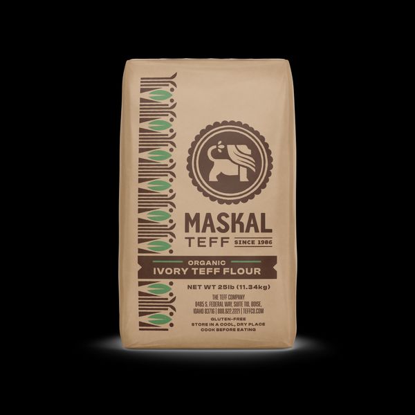 Organic Ivory Teff Flour from United States supplied by The Teff Company - White Teff