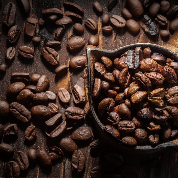 Coffee Bean · Indonesia from 인도네시아 supplied by PT Gema Agratama Nusantara - 황금색 생원두