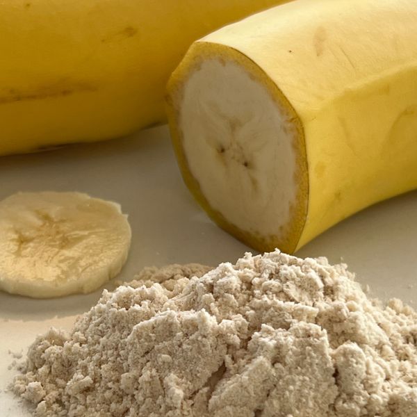 Banana Powder from Ecuador supplied by DLIP Industrial - Yellow Dried Banana